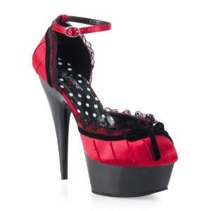    676 5 3/4 Stiletto Heel Dorsay Style PF Sandal 