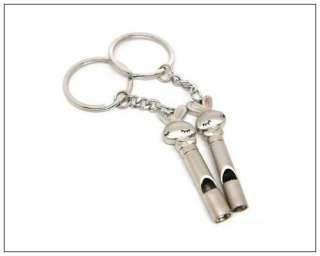 Rabbit Whistle Lover Pair Key Chain Ring Keychain  