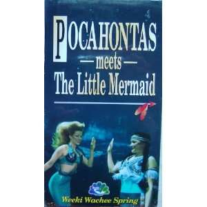Weeki Wachee Spring Florida Presents Pocahontas Meets The Little 