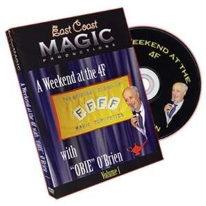  Magic DVD Weekend at the 4F with Obie OBrien Vol. 1 Toys 
