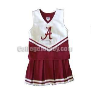 Alabama Crimson Tide Cheerleader Outfits Memorabilia.  