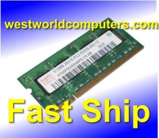 512MB 2RX16 PC2 5300S DDR2 Laptop RAM Memory Fast Ship USA  