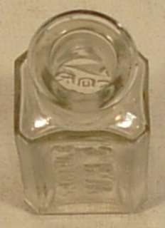 SAMPLE BOTTLE FOR ROUGH SKIN CIRCA 1900 COSMETIC  
