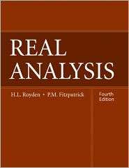 Real Analysis, (013143747X), Halsey Royden, Textbooks   