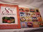 The New Soy Cookbook & Soy of Cooking 2 Books