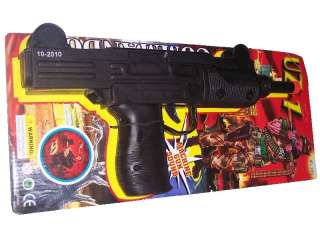 Toy Guns, Gun, 15 UZI Style Toy Gun w/ Friction Sound  