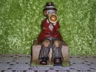 Animated Willie the Hobo Music Box Melody in Motion by Waco  