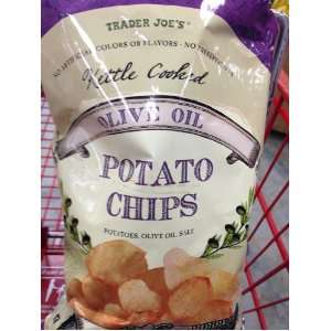 Trader Joes Kettle Cooked Olive Oil Potato Chips  Grocery 