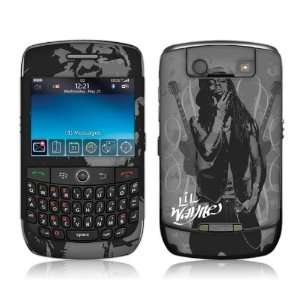   LILW30015 BlackBerry Curve  8900  Lil Wayne  Guitars Skin Electronics