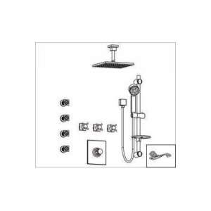   Shower Kit with Delfino Handle KIT63 52073.PC: Home Improvement
