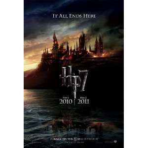 Harry Potter and the Deathly Hallows Rare Advance Style Original Movie 