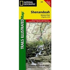  Shenandoah National Park Map