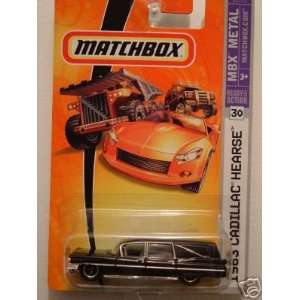  Mattel Matchbox 2007 1:64 Scale Black 1963 Cadillac Hearse 