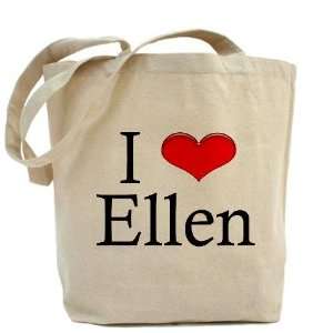  I Heart Ellen Humor Tote Bag by  Beauty