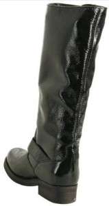 NEW JEFFREY CAMPBELL BLACK PATENT LEATHER WELT BOOT 7  