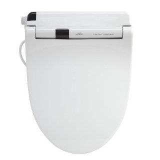 TOTO SW554 01 Washlet S300 Elongated Front Toilet Seat, Cotton White