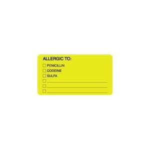  Allergic To Label