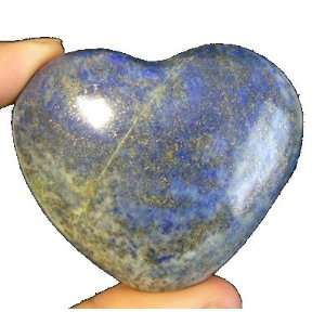 Lapis Heart 04 Blue Lazuli Total Awareness Third Eye Chakra Crystal 