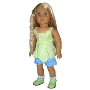   Blue Shorts. Fits 18 Dolls Such as American Girl Doll: Toys & Games