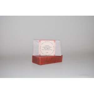  Christmas Cranberry & Plum Shea Butter Soap: Beauty