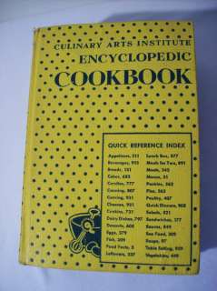 1948 CULINARY ARTS INSTITUTE ENCYCLOPEDIC COOKBOOK by Ruth 
