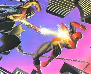 Marvel Collection Spider Man Vs Green Goblin Alex Ross  