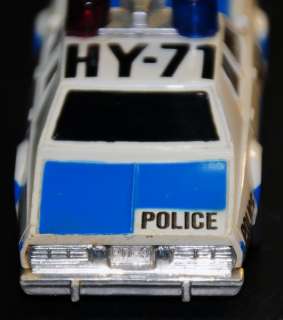 VINTAGE AURORA AFX HY 71 POLICE CRUISER HO SLOT CAR  