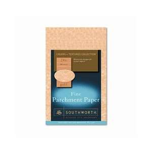   Parchment Paper, Gold, 24#, 8 1/2 x 14, 500 Sheets per Box / Sold as 1