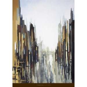  Gregory Lang   Urban Abstract No 141 Canvas: Home 