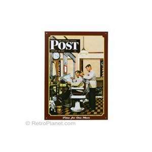   : Saturday Evening Post Time For One More Metal Sign: Home & Kitchen