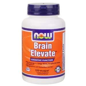 NOW Foods   Brain Elevate Vegetarian   120 Vegetarian Capsules Health 