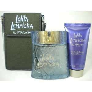 Lolita Lempicka Au Masculin By Lolita Lempicka for Men Gift Set: Eau 