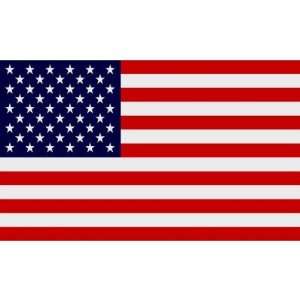  American Flag Rectangular Stickers Arts, Crafts & Sewing
