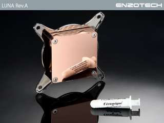 Enzotech LUNA REV.A Full Copper CPU Waterblock  