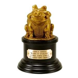   The Pigskin Collection Fantasy Football Trophy   Gold: Everything Else
