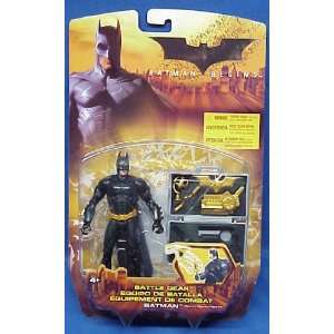   Batman Begins Battle Gear Batman Action Figure 