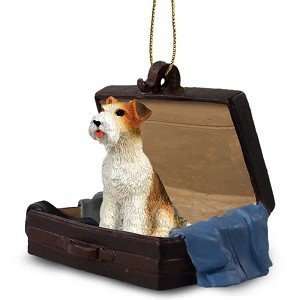  Wire Fox Terrier Traveling Companion Dog Ornament