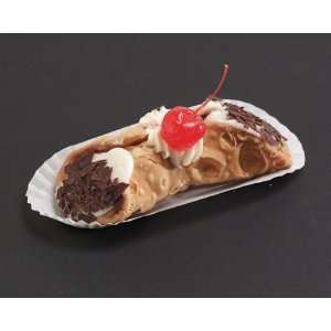  Paper Bake Cups   Waxed Eclair Case 4.5 Inches