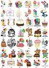HAPPY BIRTHDAY PARTY Return Address Labels Favor Tags Buy 3 Get 1 Free