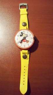 Vintage 1970s Marx Toys Mickey Mouse Watch, Walt Disney Productions 
