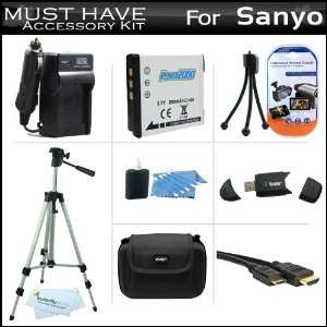  Must Have Accessory Kit For Sanyo VPC CG102 High 
