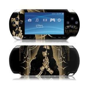  Music Skins MS LILW10014 Sony PSP Slim  Lil Wayne  Gold 
