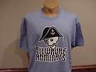 BEAUTIFUL Milwaukee Admirals Hockey Mens Sz XL SGA Light Blue T Shirt 