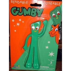  Gumby/Semper Gumby 6 Bendable Toys & Games