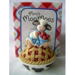  1998 Enesco Marys Moo Moos Cow Pies Covered Boxes 