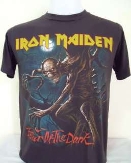 Iron Maiden Fear of the Dark Nice Cool Men Soft Good Quality T Shirt 
