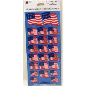  Hallmark Stickers SS5083 American Flag Stickers 