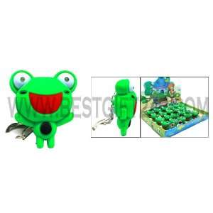  3x Frog Light up and Sound LED Keychains: Toys & Games