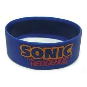  Sonic The Hedgehog Logo Blue Rubber Wristband 57253 Toys 