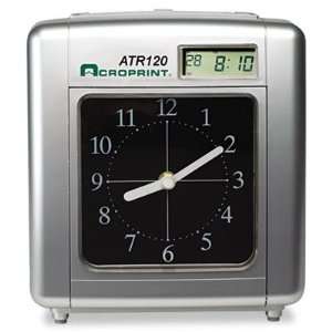   Acroprint Model ATR120 Analog/LCD Automatic Time Clock: Home & Kitchen